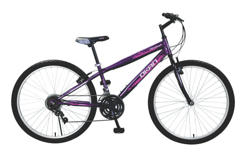 Bicicleta Okan Himalaya 26 6v Dama Violeta